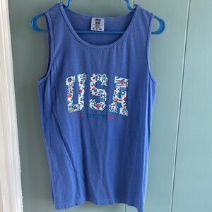 Comfort Colors Light Blue Tank